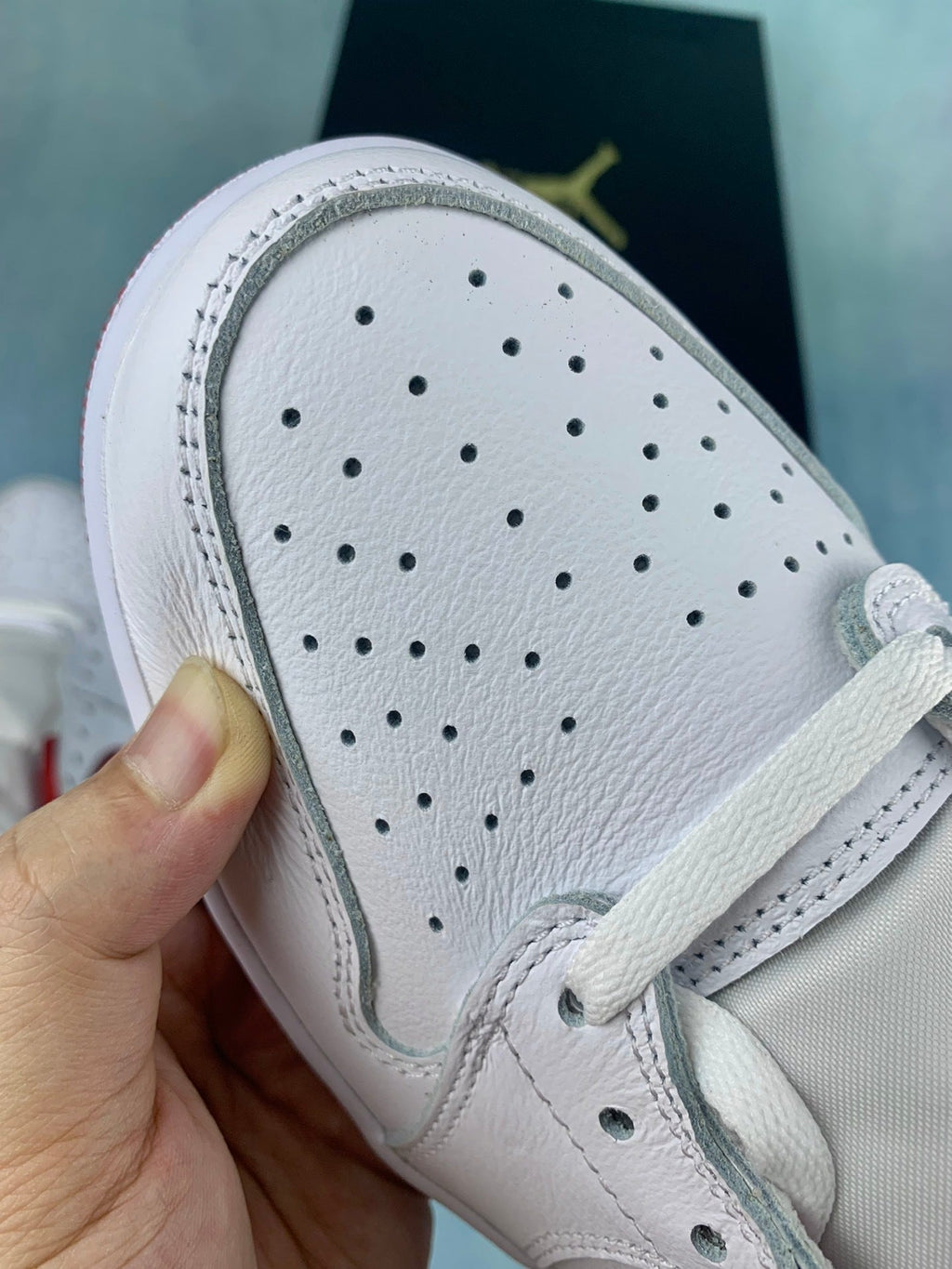 Air Jordan 1 Low OG Metallic Red White/Red Unisex Sneakers CZ0790-161