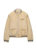 Prada sheepskin bomber jacket