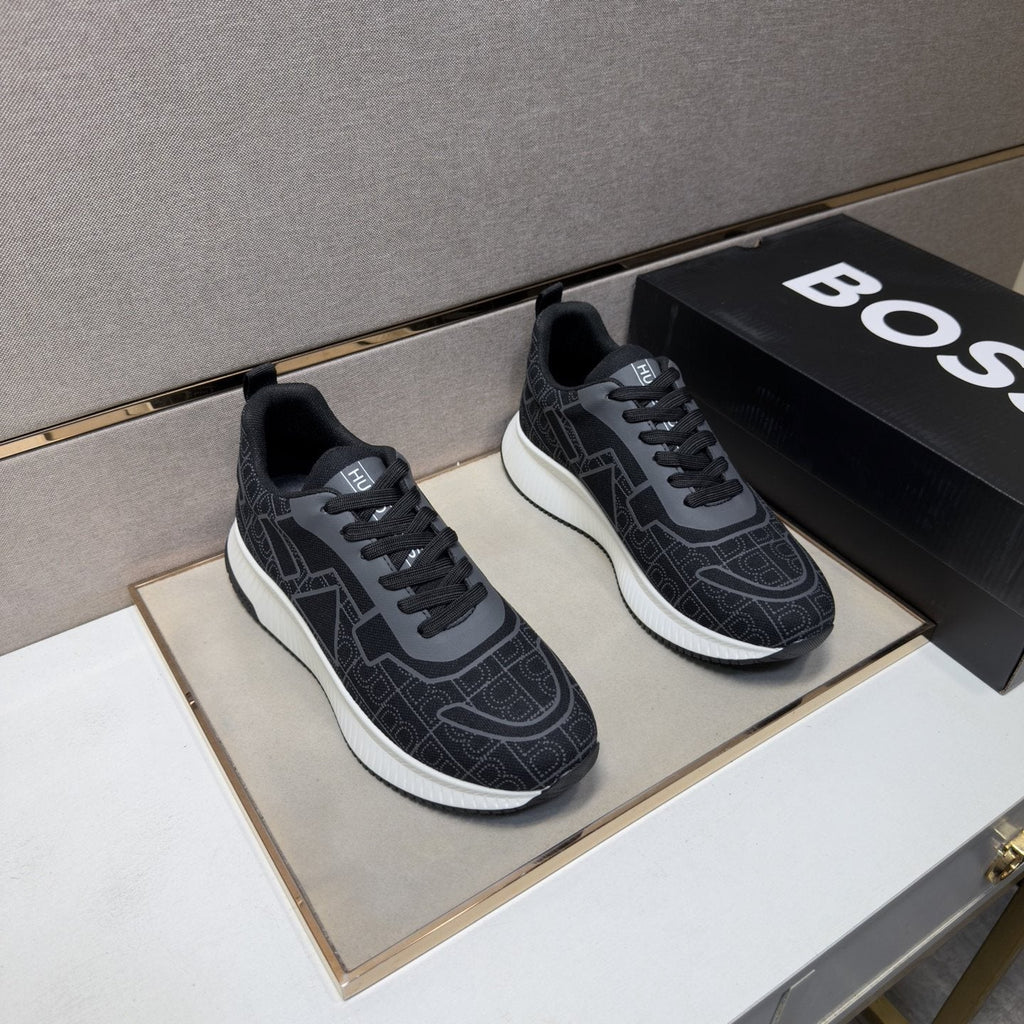 BOSS Men's Low-Top Sneakers - Mesh Lining